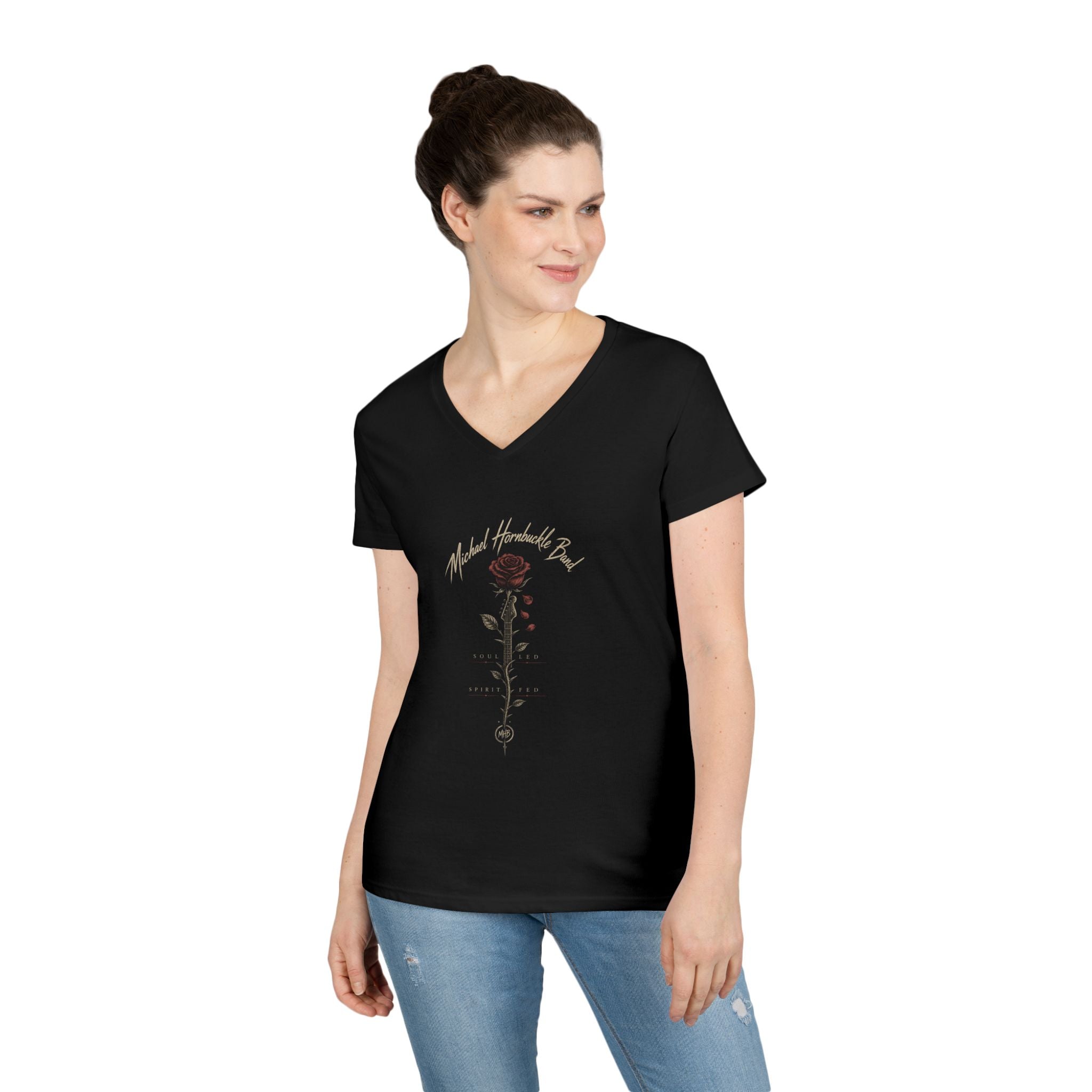 Classy Michael Hornbuckle Lady's V-Neck
