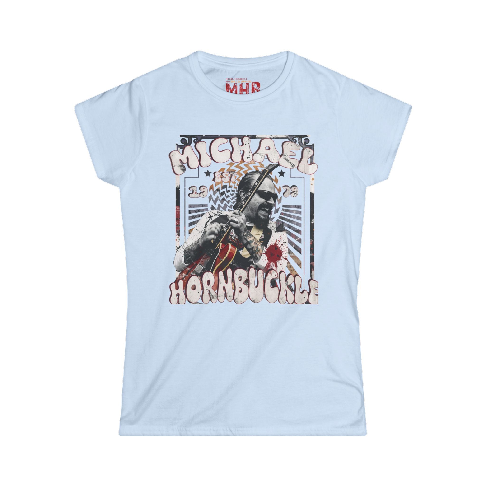 "Michael Hornbuckle" Women's Retro Wrestling Tee