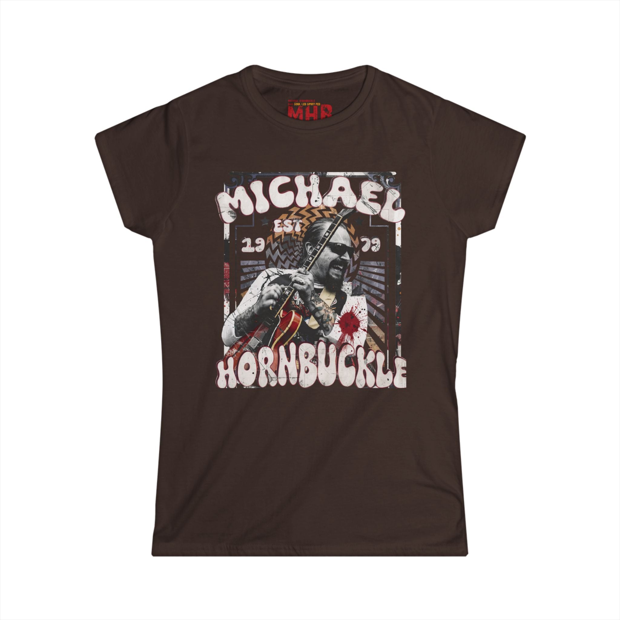 "Michael Hornbuckle" Women's Retro Wrestling Tee