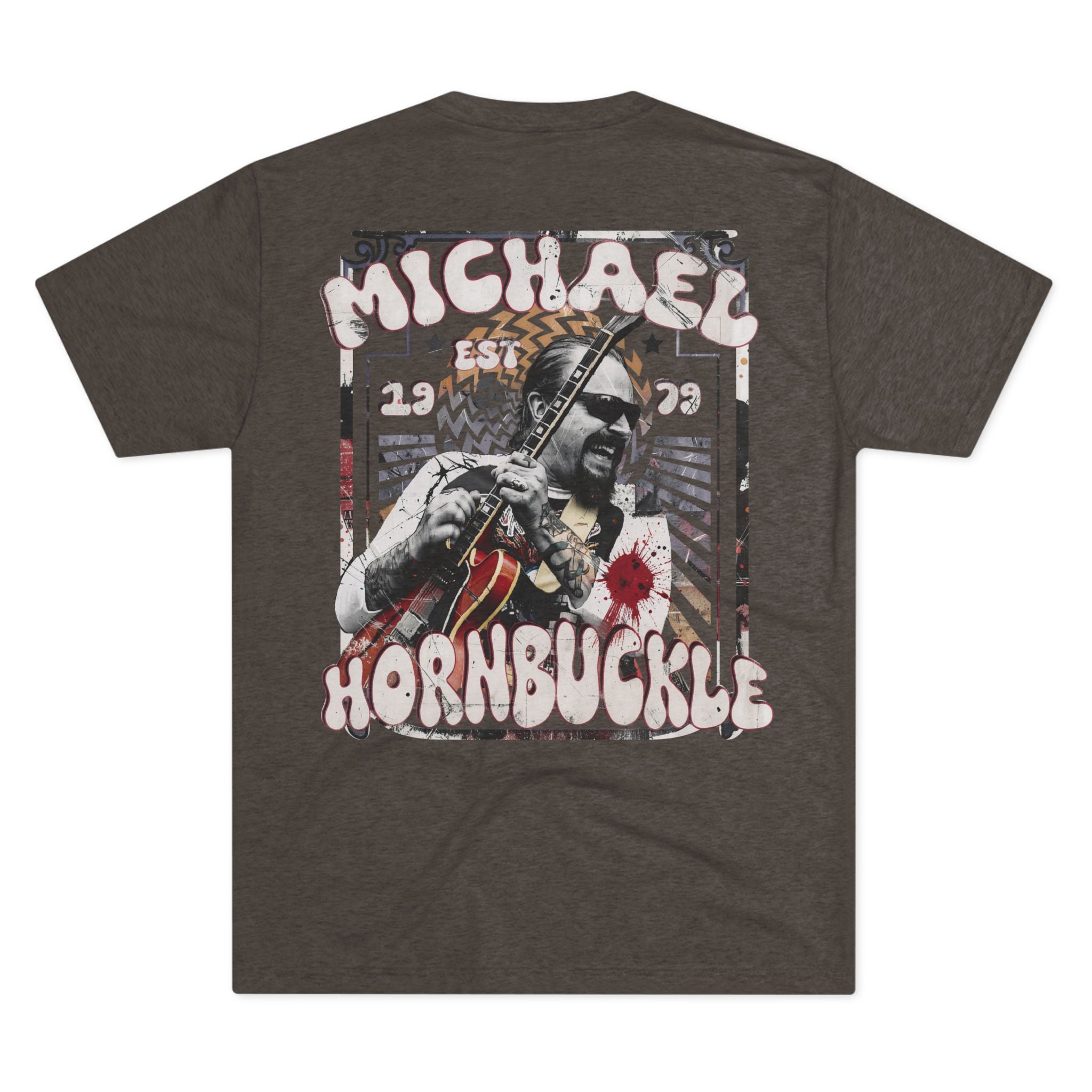 Retro "Michael Hornbuckle" Vintage Concert T‑Shirt