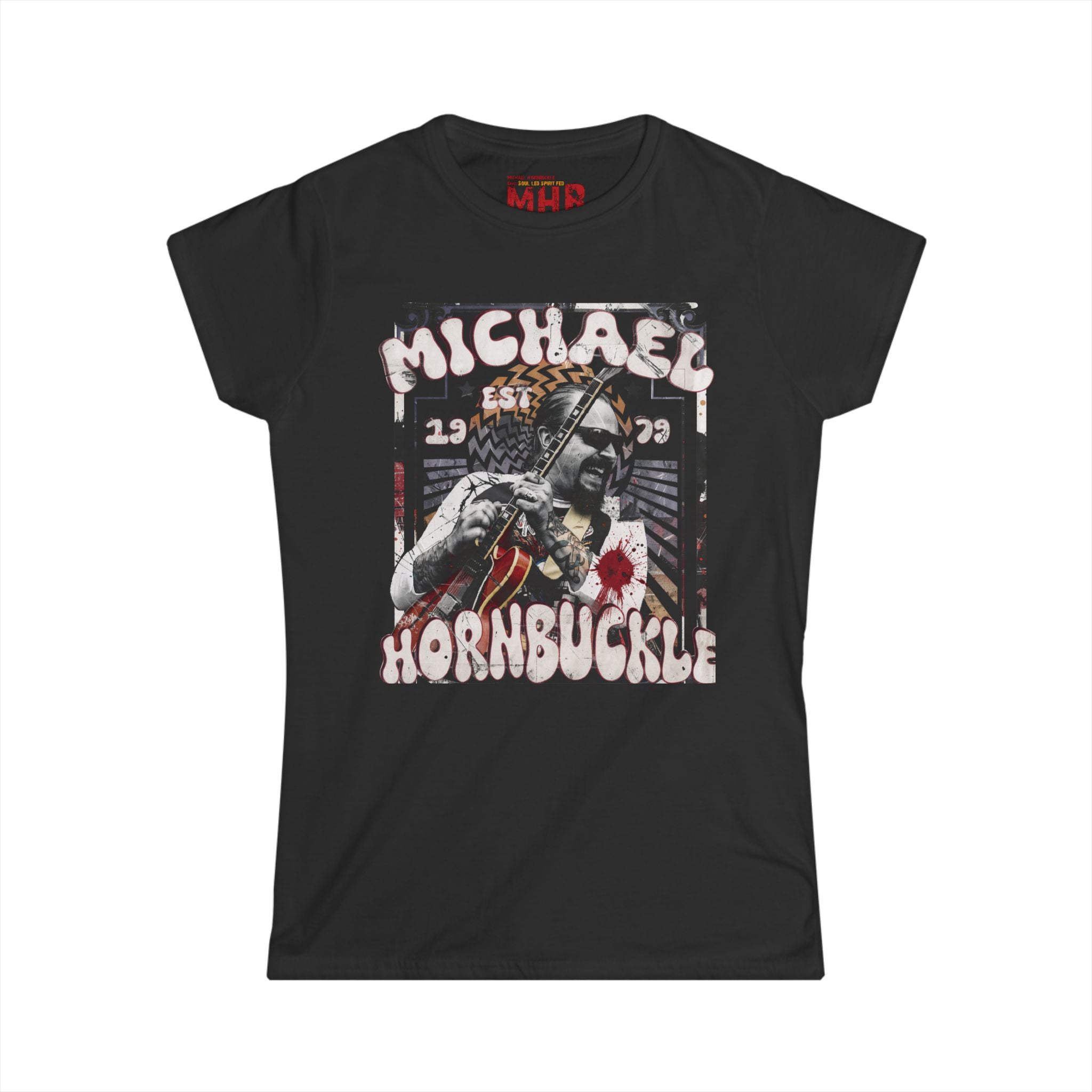"Michael Hornbuckle" Women's Retro Wrestling Tee