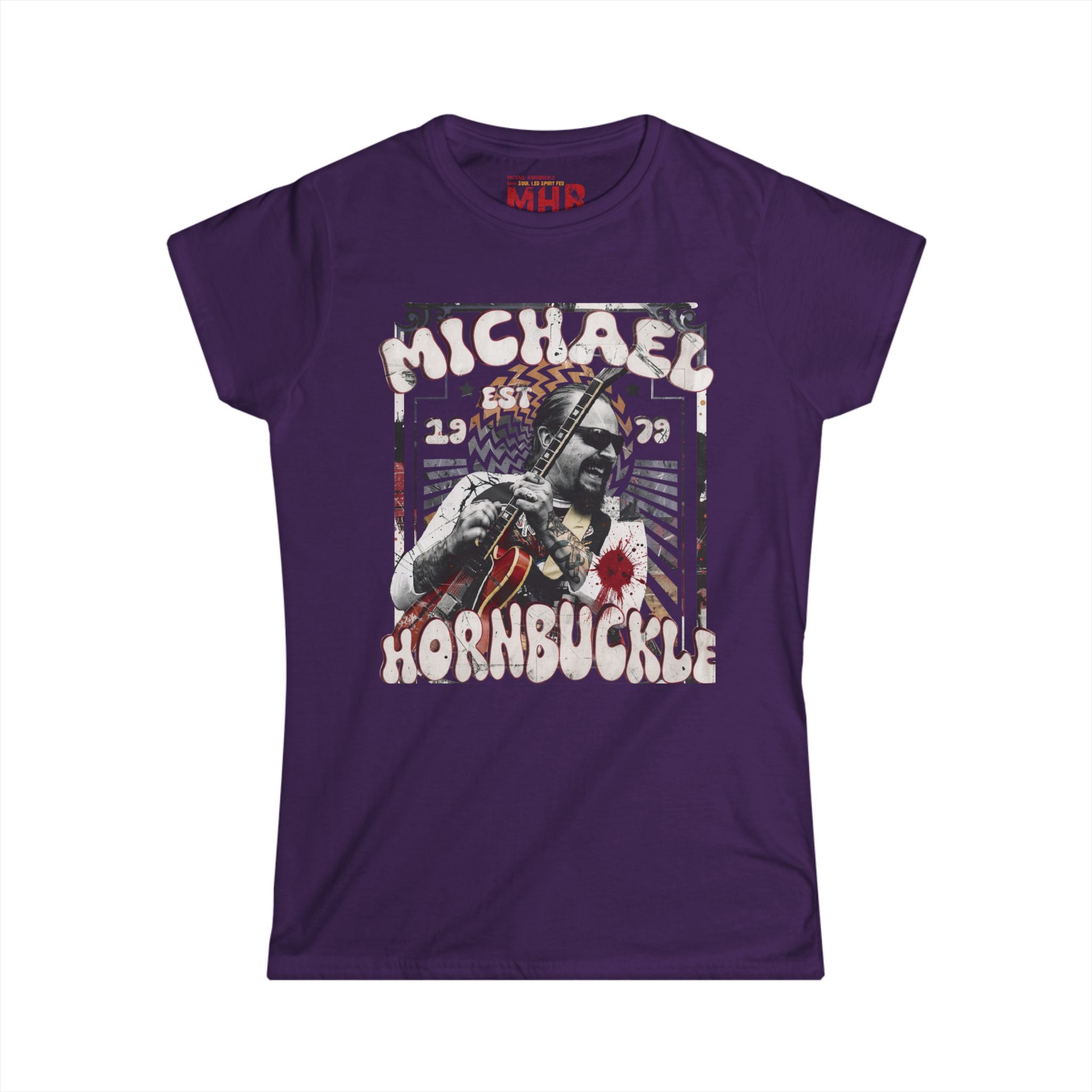 "Michael Hornbuckle" Women's Retro Wrestling Tee