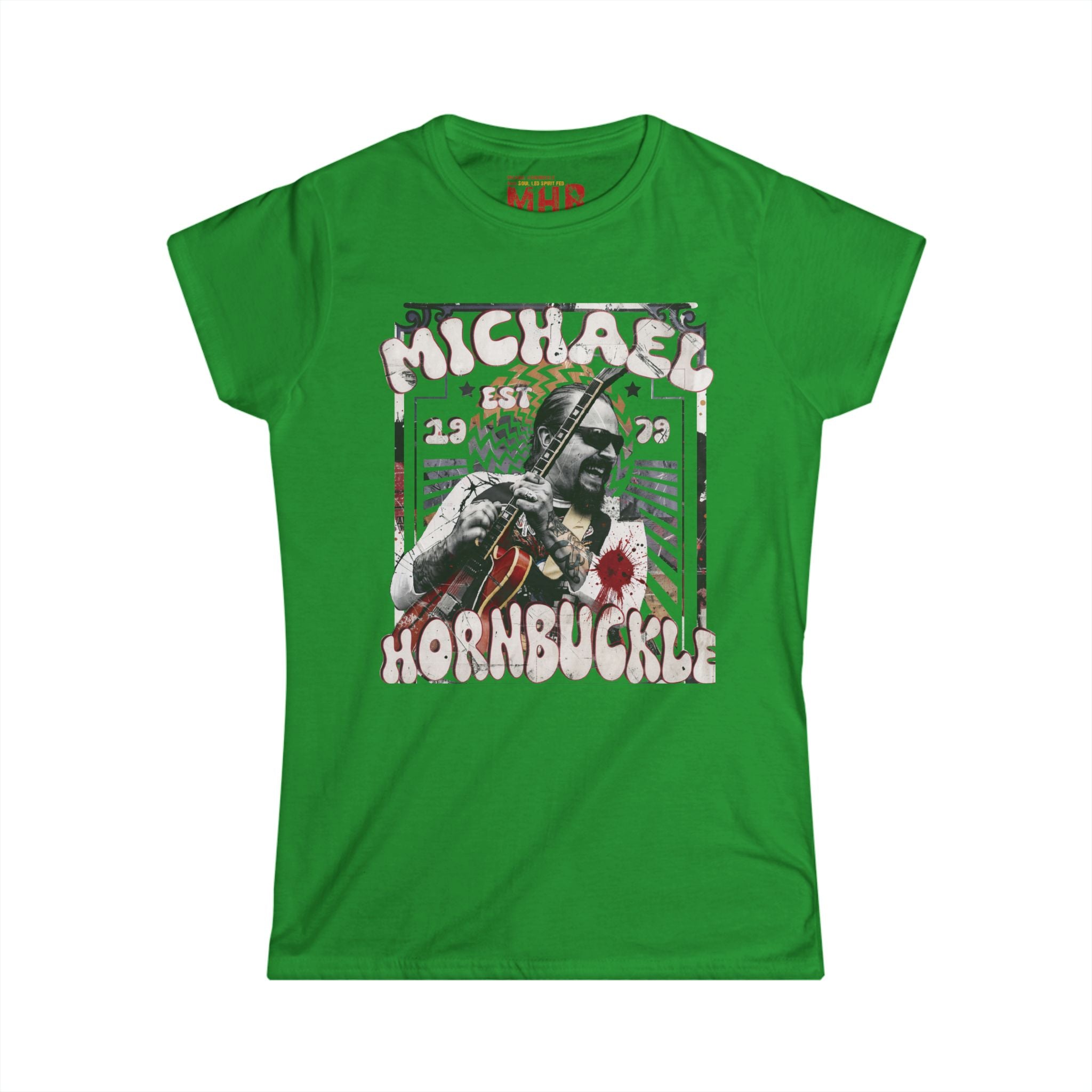 "Michael Hornbuckle" Women's Retro Wrestling Tee