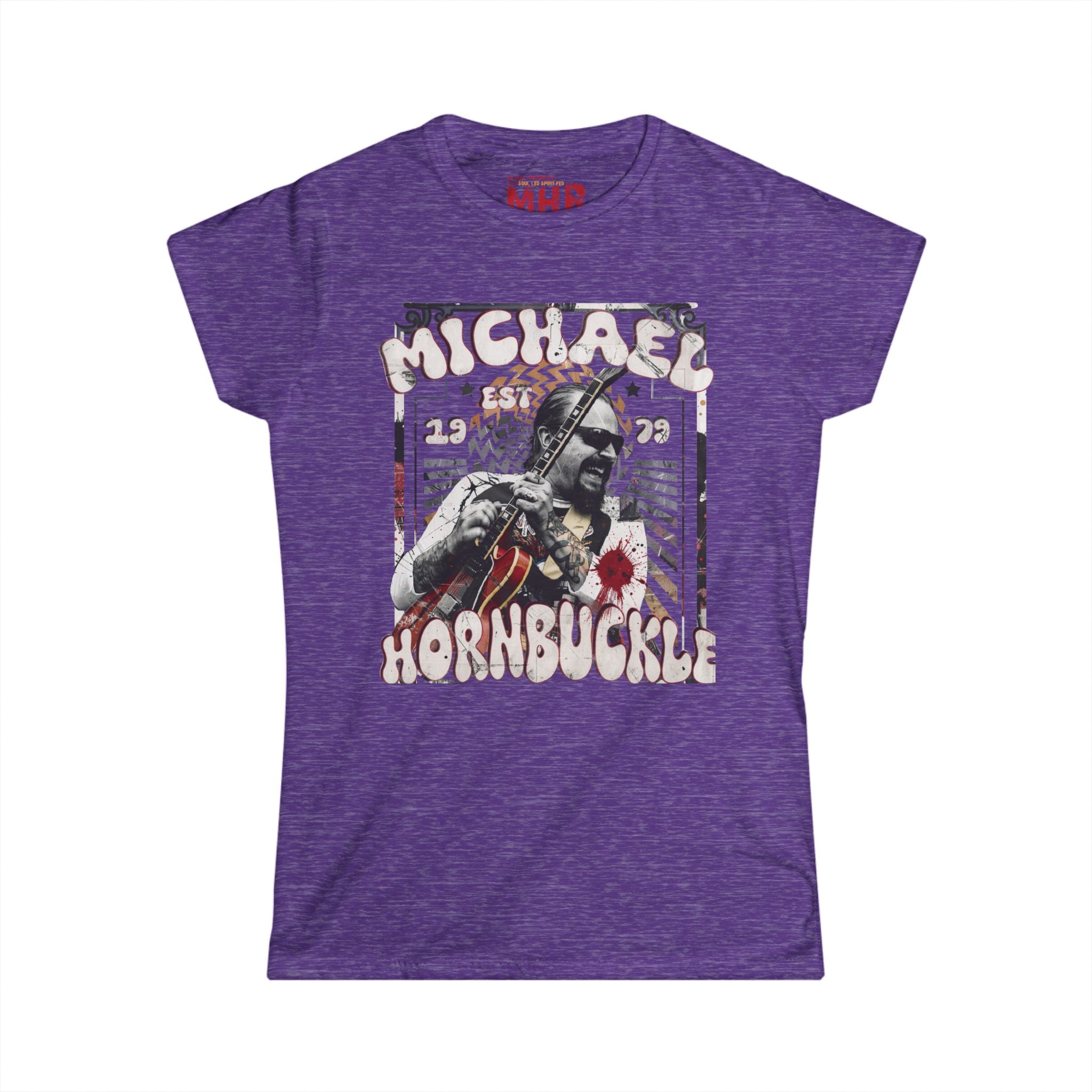 "Michael Hornbuckle" Women's Retro Wrestling Tee