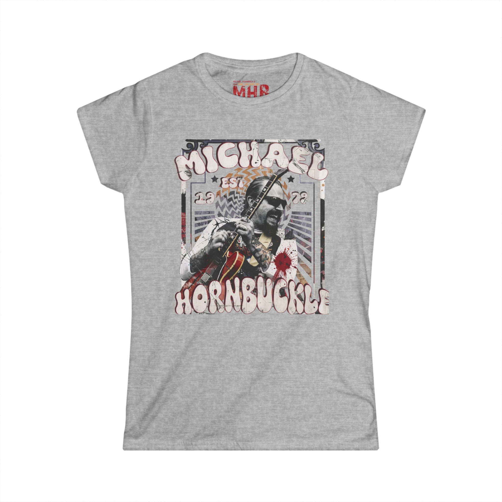 "Michael Hornbuckle" Women's Retro Wrestling Tee