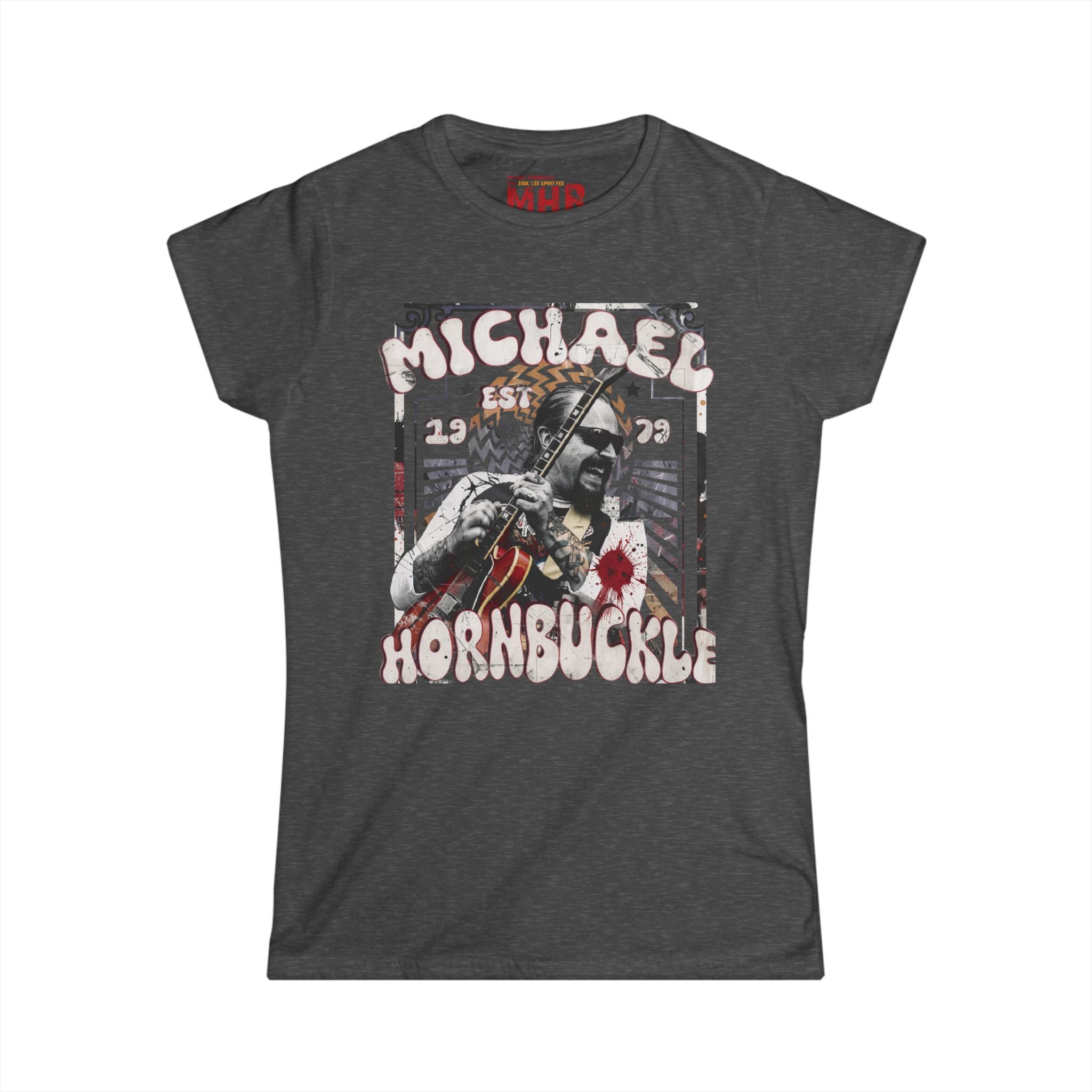 "Michael Hornbuckle" Women's Retro Wrestling Tee