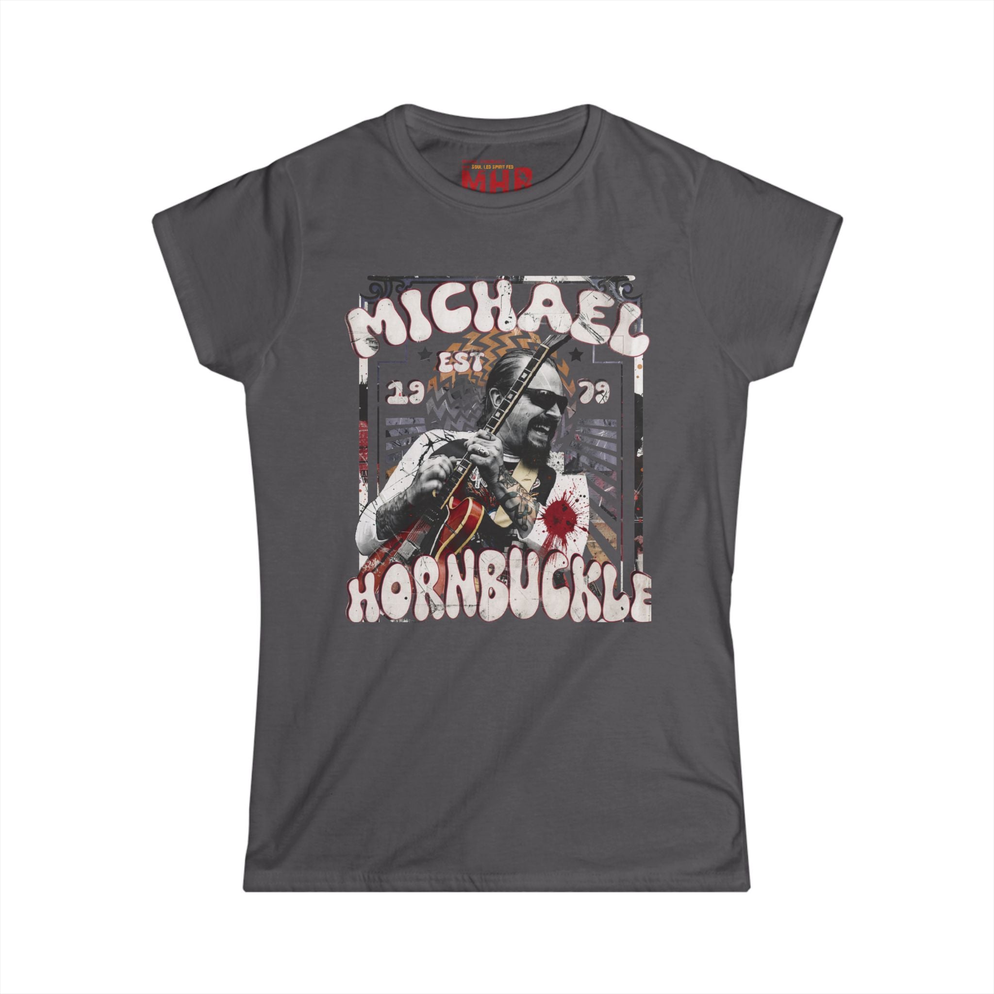 "Michael Hornbuckle" Women's Retro Wrestling Tee