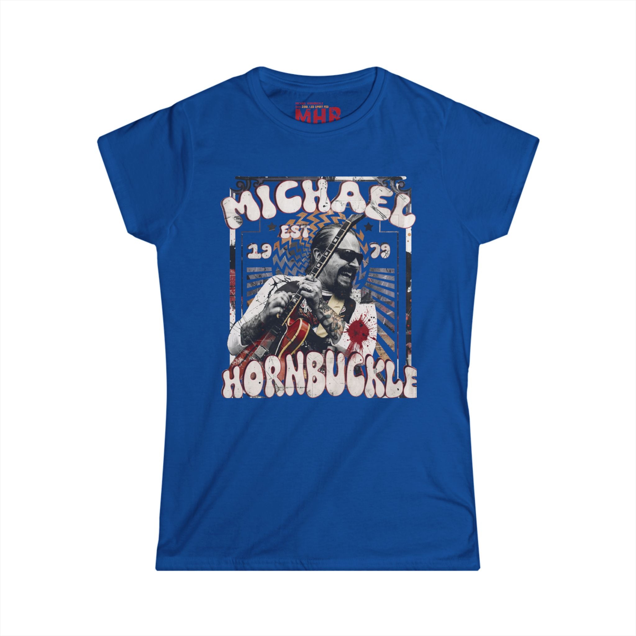 "Michael Hornbuckle" Women's Retro Wrestling Tee