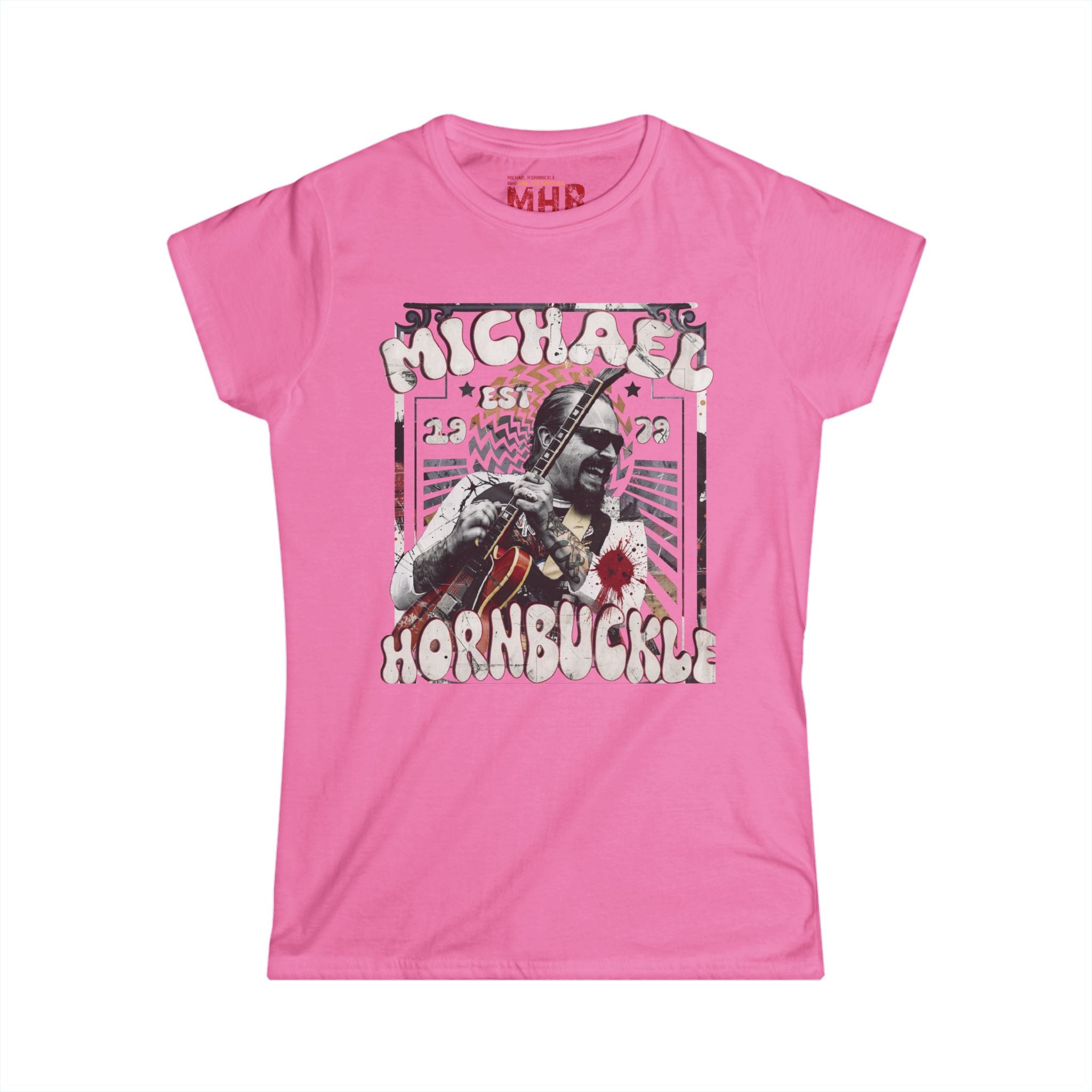 "Michael Hornbuckle" Women's Retro Wrestling Tee