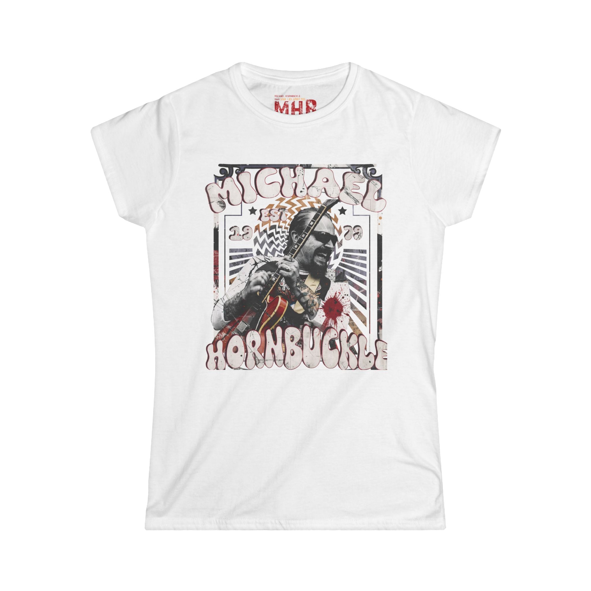 "Michael Hornbuckle" Women's Retro Wrestling Tee