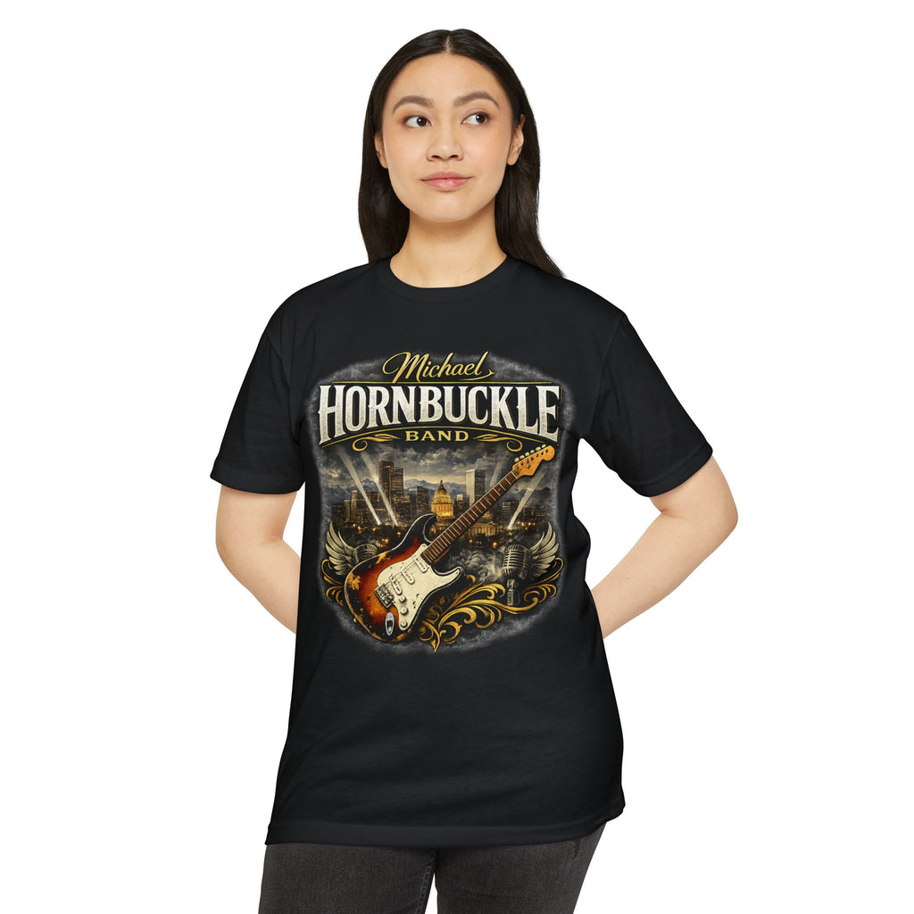 Michael Hornbuckle Band Guitar T‑Shirt – Vintage Rock Custom Tee
