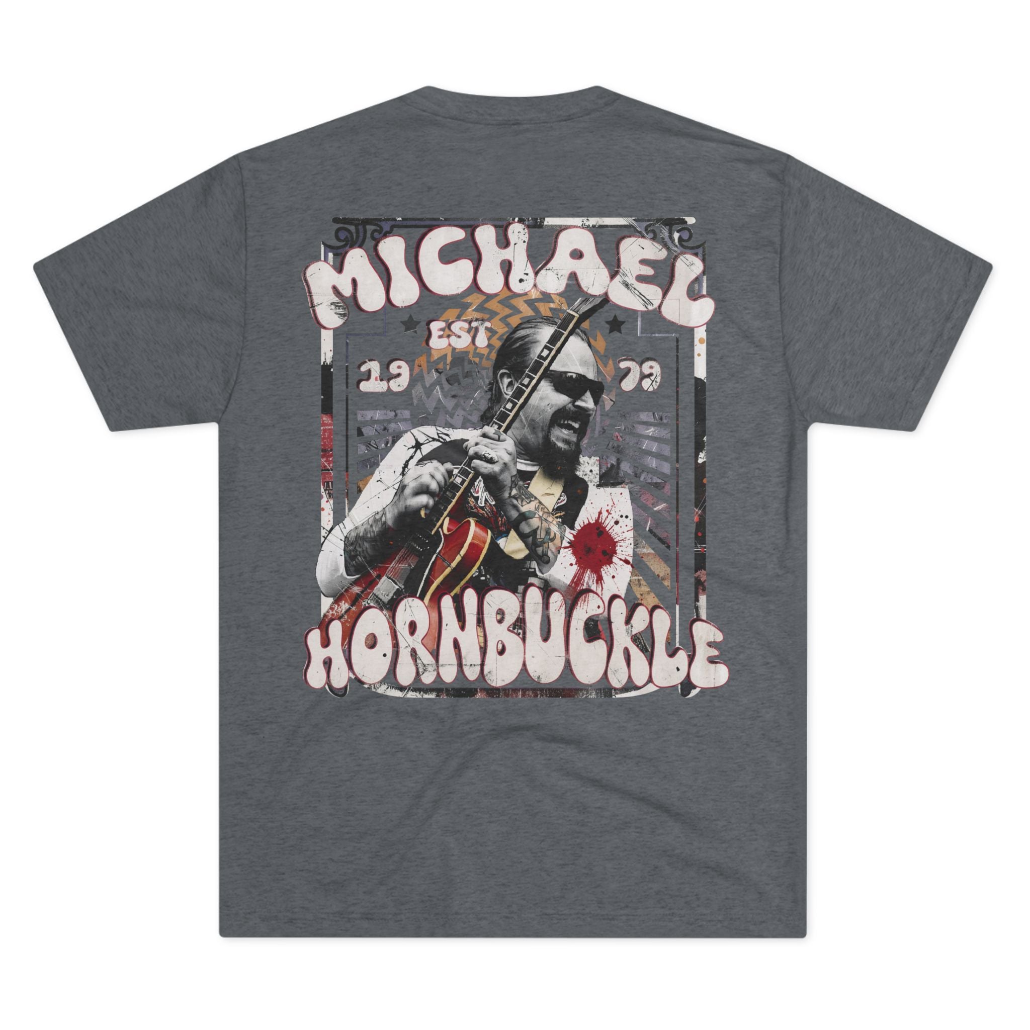 Retro "Michael Hornbuckle" Vintage Concert T‑Shirt